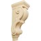 Ekena Millwork 6"W x 7 1/2"D x 18"H Extra Large Traditional Wood Corbel, Maple CORW06X08X18TRMA - alternate 1